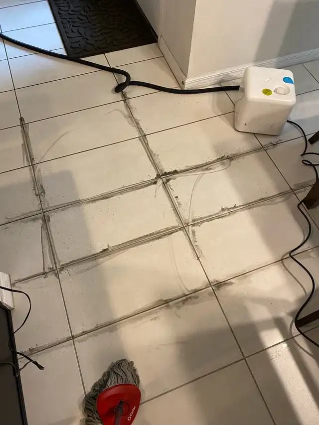 Kitchen Floor Tile and Grout Cleaned $150 - Photo 3