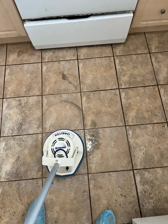 Kitchen Floor Tile and Grout Cleaned $150 - Photo 4