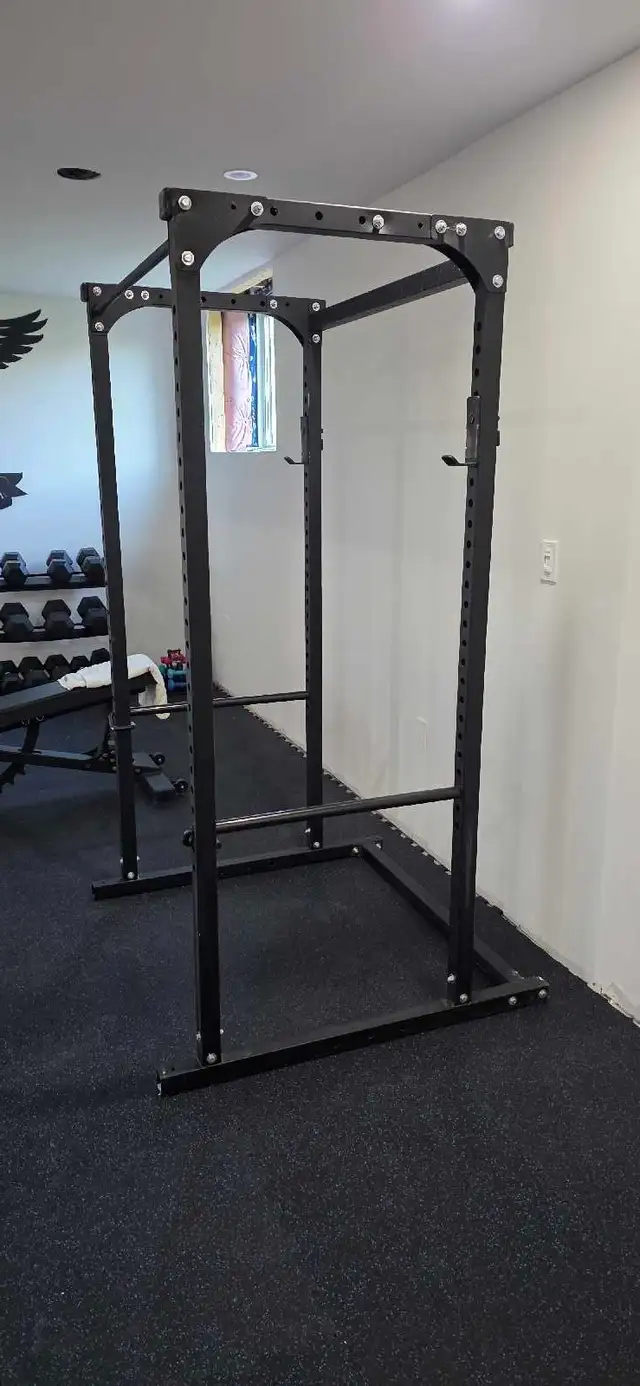 Squat Rack and Bench Press