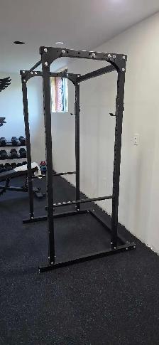 Squat Rack and Bench Press