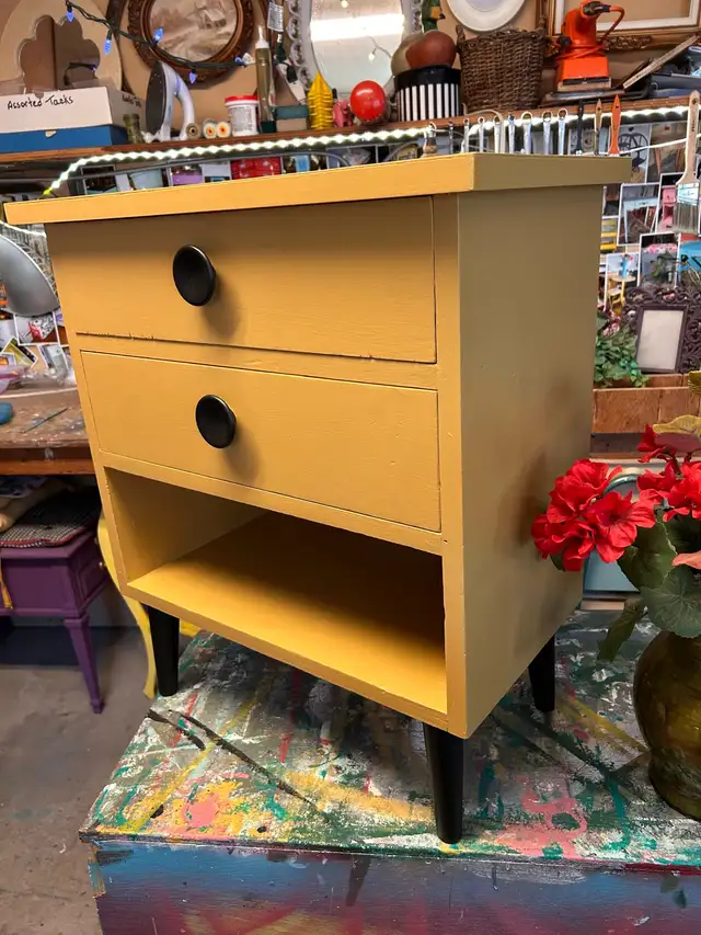 Little 2-Drawer Yellow Cubby - Photo 2
