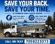 BROWNLEE SAND & GRAVEL – SLINGER SERVICES