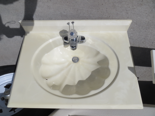 'MARBLE' VANITY TOP