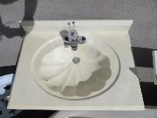 'MARBLE' VANITY TOP