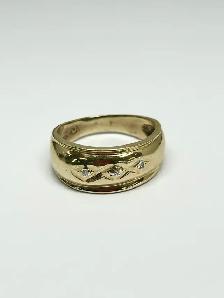 Trilogy Single Set Diamond Band