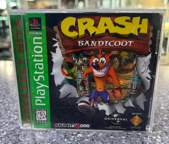 PS1 Crash Bandicoot Complete