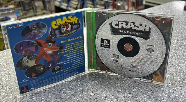 PS1 Crash Bandicoot Complete - Photo 2