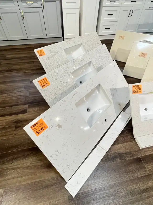 54' Vanity Cabinet & 55" Countertop Demos on Sale- CozyHome in - Photo 5