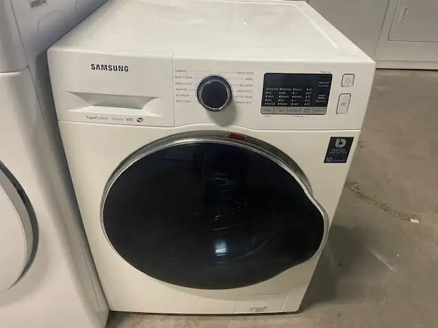 Mini laveuse seule frontale blanche 24'' Samsung