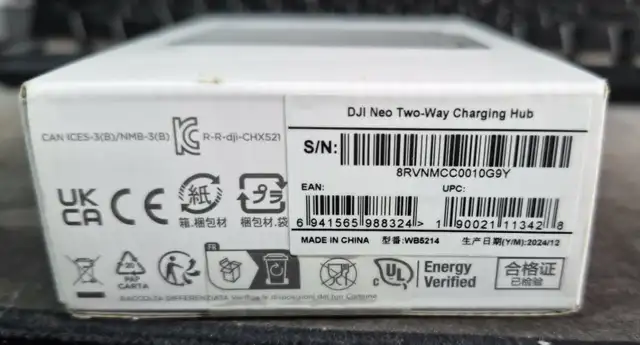 GENUINE DJI NEO CHARGING HUB – CHX521-65 – NEW – CHARGE 3 BAT-45 - Photo 4