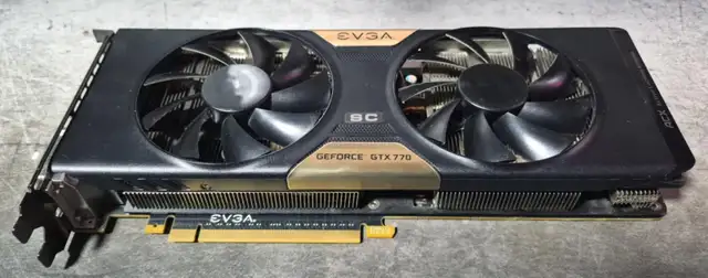 EVGA GTX 770 4GB ACX GRAPHICS CARD – TESTED – CLEAN – $45