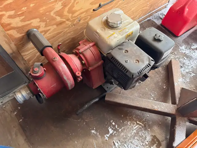 Waterax High Pressure Portable Fire Fighting Pump Honda Engine - Photo 2