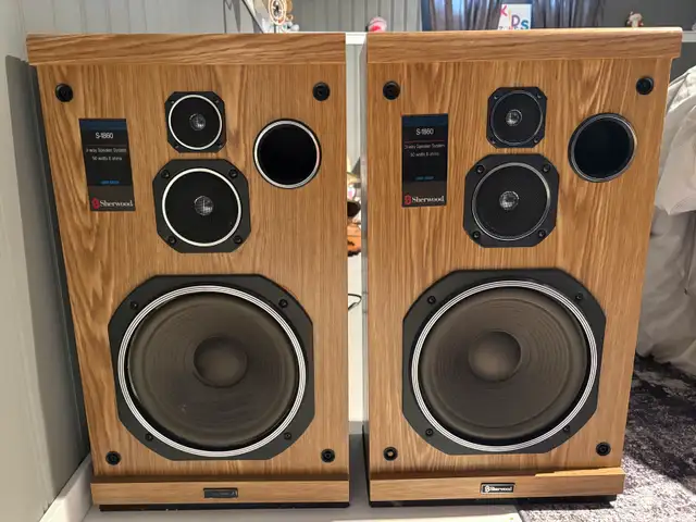 Sherwood S1860 speakers