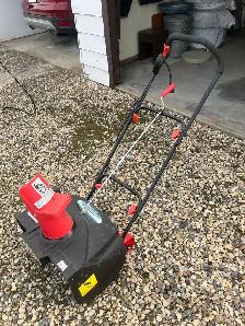 electric snowblower