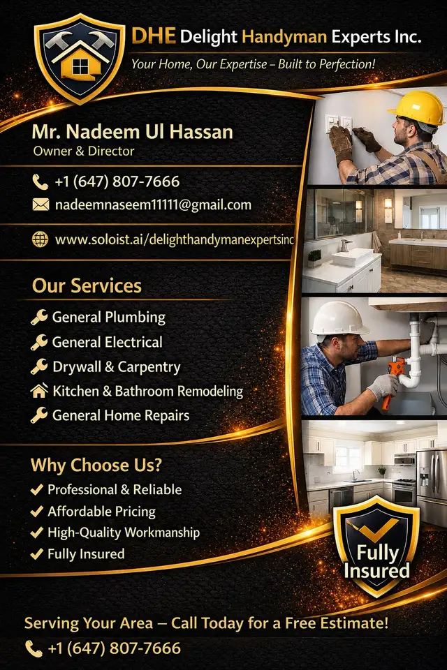 DHE | Reliable Home Repairs & Remodeling