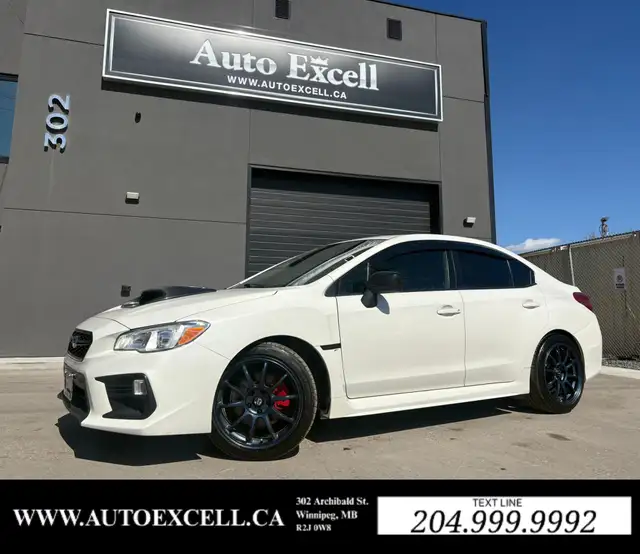 2019 SUBARU WRX STANDARD - BACK-UP CAM – MANUAL – HEATED SEATS