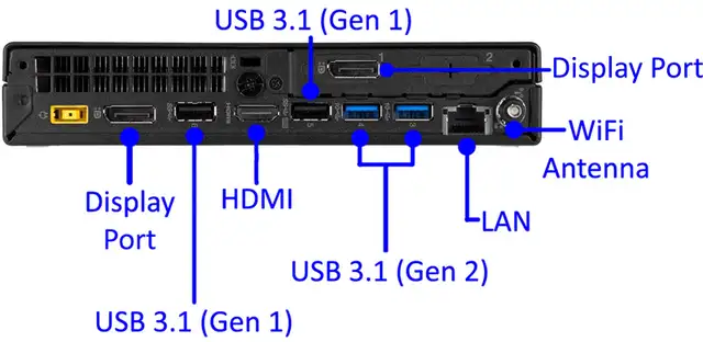 8th Gen i5-8500T 3.5GHz SixCore 16GigsDDR4  M.2SSD WifiTiny - Photo 2