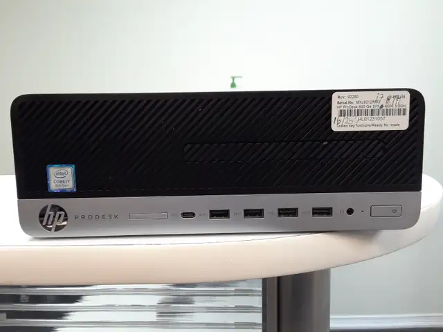 HP Prodesk 600 G4 SFF Intel Core i7-8Th Gen