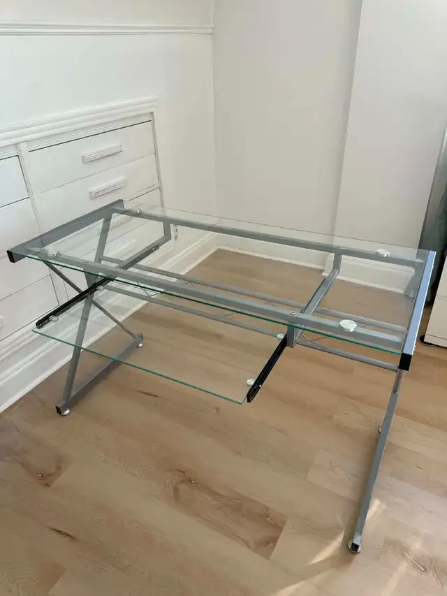 Glass Desk - Photo 2