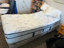 Multi position therapeutic bed frame only