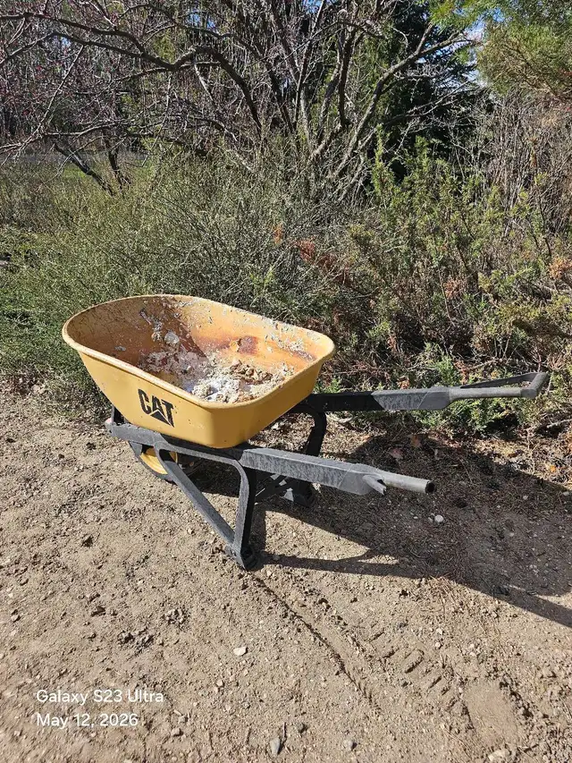 Cat wheelbarrow - used - good condition $100 - Photo 2