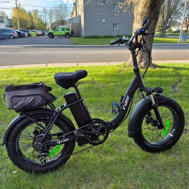 Vélo electrique pliable