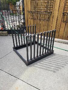 Windshield rack for transporting glass