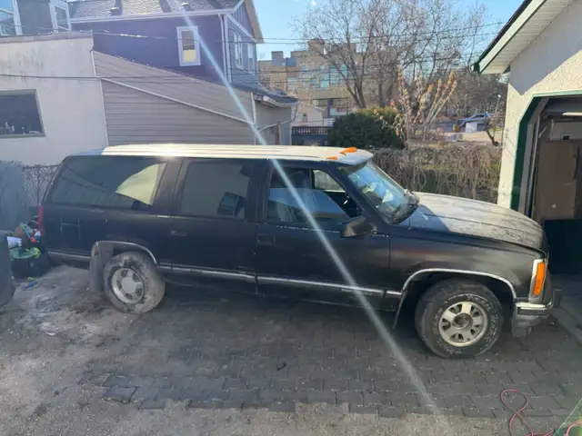 92 GMC Suburban 2 Wheel Dr.