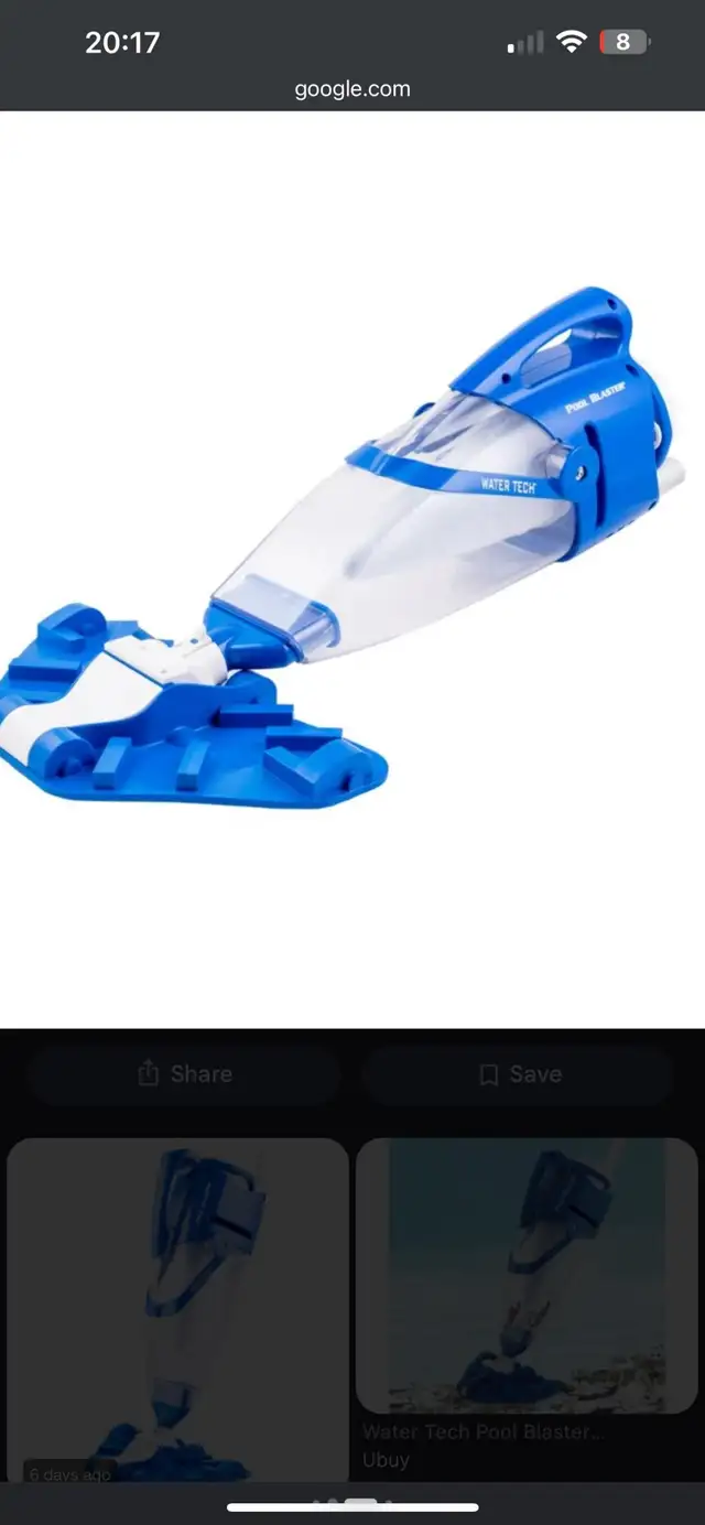 Aspirateur de piscine pool blaster rush 21
