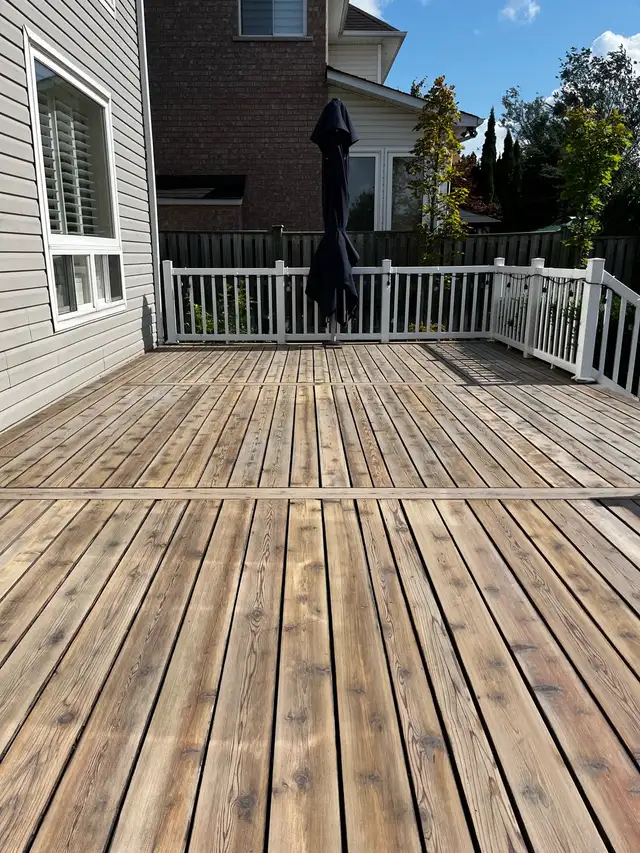 Deck Refinishing- Sand and Stain - Photo 4