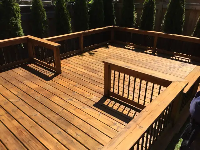 Deck Refinishing- Sand and Stain - Photo 5