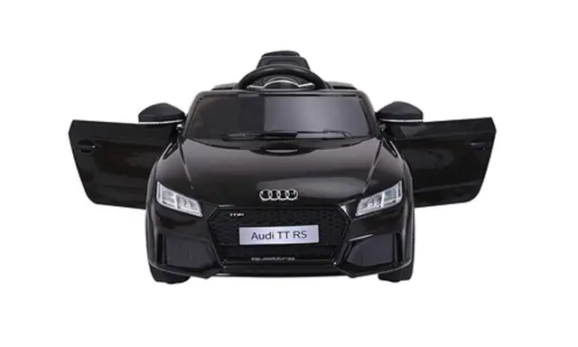 AUDI TT RS CHILD BABY KIDS RIDE ON 12V BLACK CAR W REMOTE SALE - Photo 9