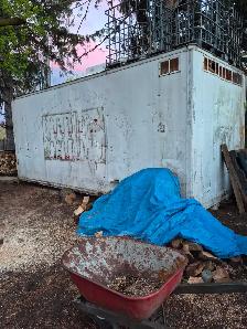 20 x 8 ft Truck Box Workshop Storage Shipping Container