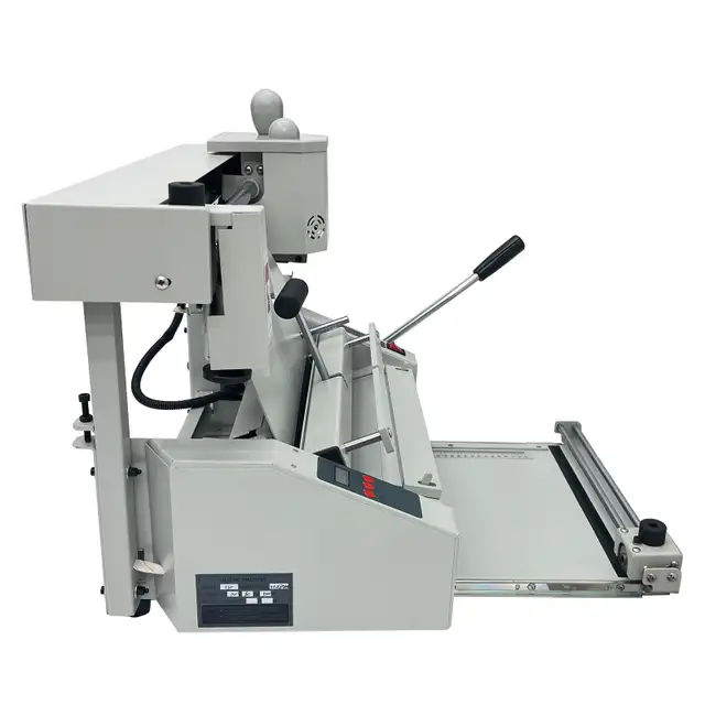 A4 Manual Hot Glue Book Binder 110V Indenting Function 026056 - Photo 4