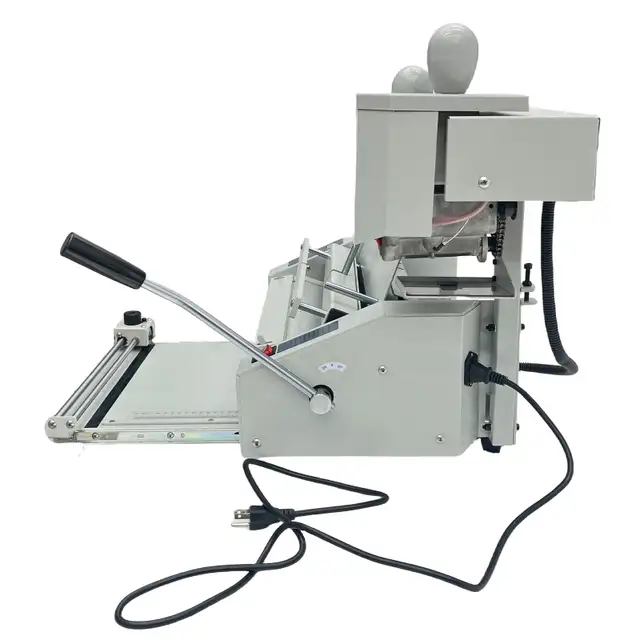 A4 Manual Hot Glue Book Binder 110V Indenting Function 026056 - Photo 7