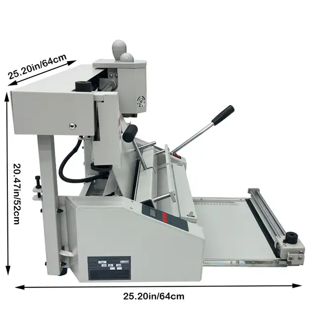 A4 Manual Hot Glue Book Binder 110V Indenting Function 026056 - Photo 10