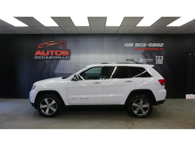 2015 Jeep Grand Cherokee LIMITED V6 3.6L 4X4 AUTO CUIR - GPS NAV