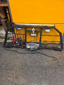back rack and winch for pickup
