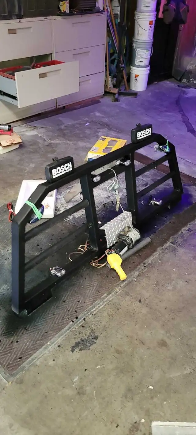 back rack and winch for pickup - Photo 3