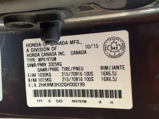 2016 Honda CR-V LX 220KM CERTIFIED-WARRANTY - Photo 27