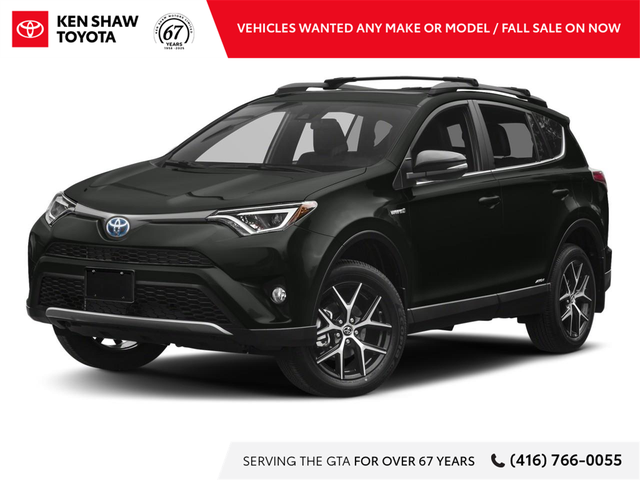 2018 Toyota RAV4 Hybrid SE NAVIGATION / LEATHER / SUNROOF
