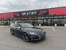 2018 Audi S5 TECHNIK AWD LEATHER PAN/ROOF NAV B/SPOT COOLED SEA