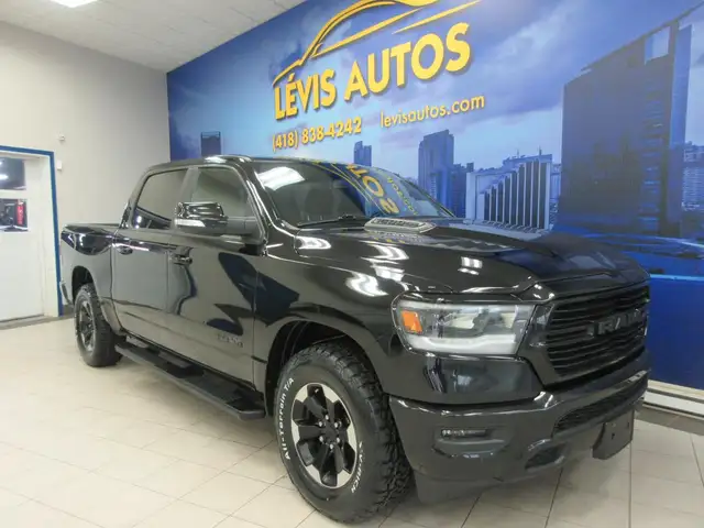 RAM 1500 2019 SPORT CREWCAB BOITE 5,7 4X4 V8 5,7L BANC ET VOLANT - Photo 2