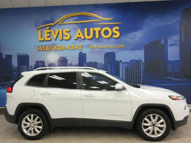 JEEP CHEROKEE 2017 LIMITED EDITION 4X4 V-6 3.2 LITRES GPS CUIR C