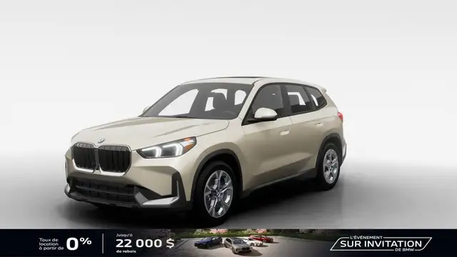 2026 BMW X1 xDrive28i | Premium Essentiel | Gris Dune