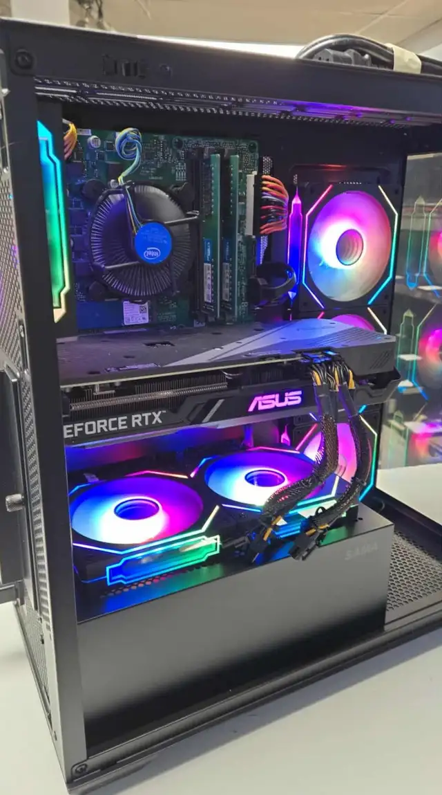PC GAMING i7-9700F RTX 3070 32GB DDR4 500GB NVMe HDD 500GB WiFi - Photo 2