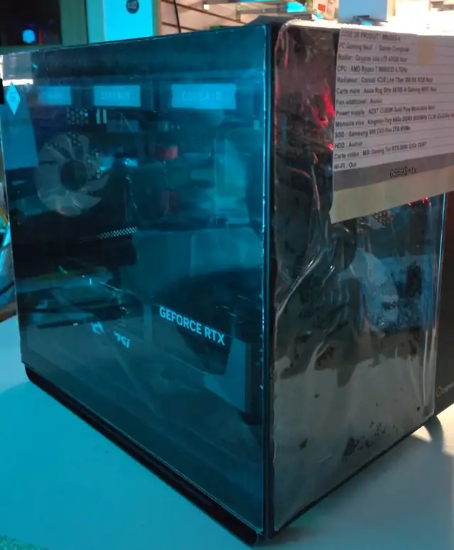 PC GAMING NEUF RTX5090 Ryzen 7 9800X3D 64GB DDR5 2TB NVMe - Photo 6