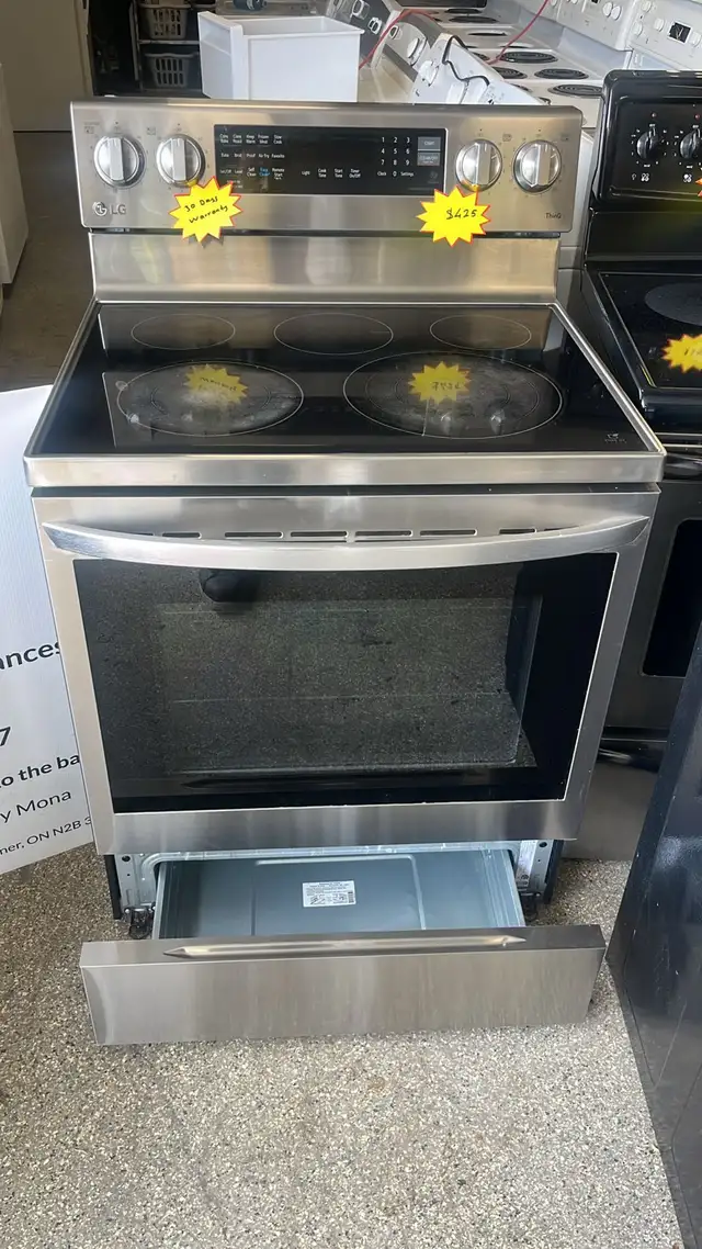 Lg 30' Glass Top Convection Stove Fully Tested 30-DayWarranty - Photo 7