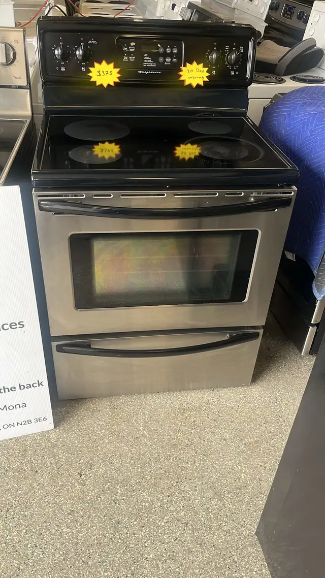 Frigidaire 30"Glass Top Stove Fully Tested 30-DayWarranty