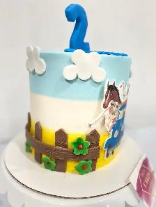 The little blue truck , birthday Cakes cakes - Photo 6